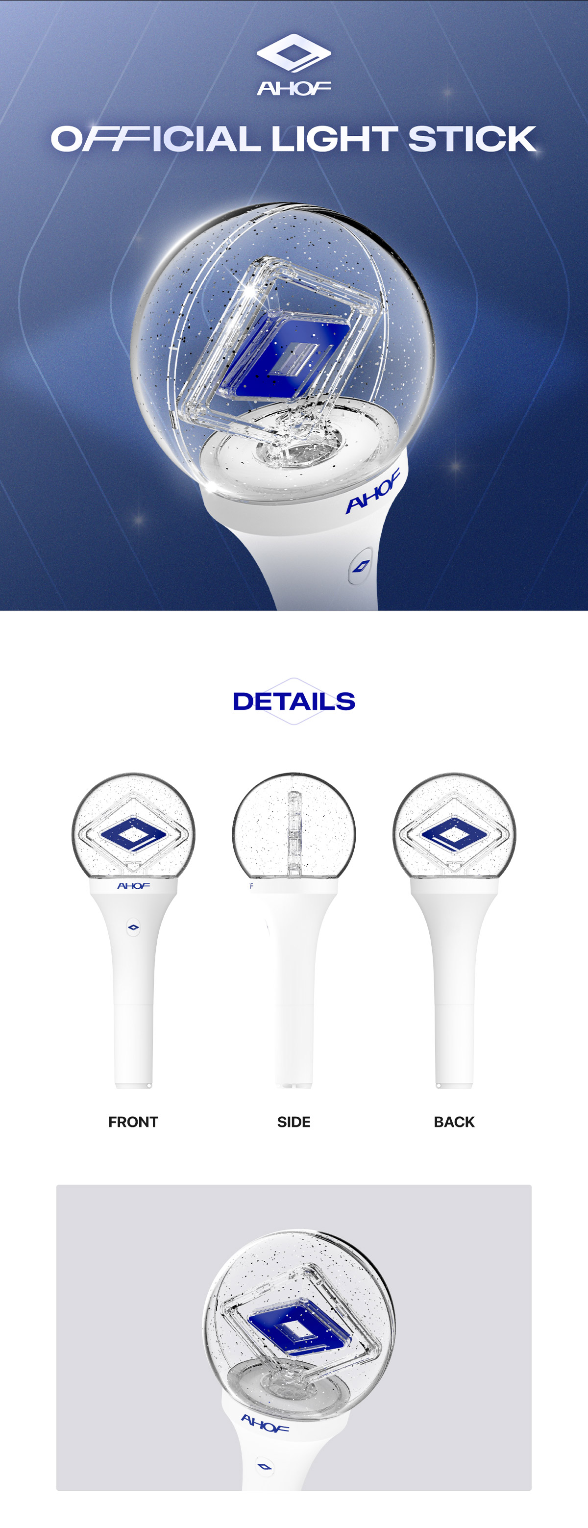 AHOF Official Light Stick kpoptown.com